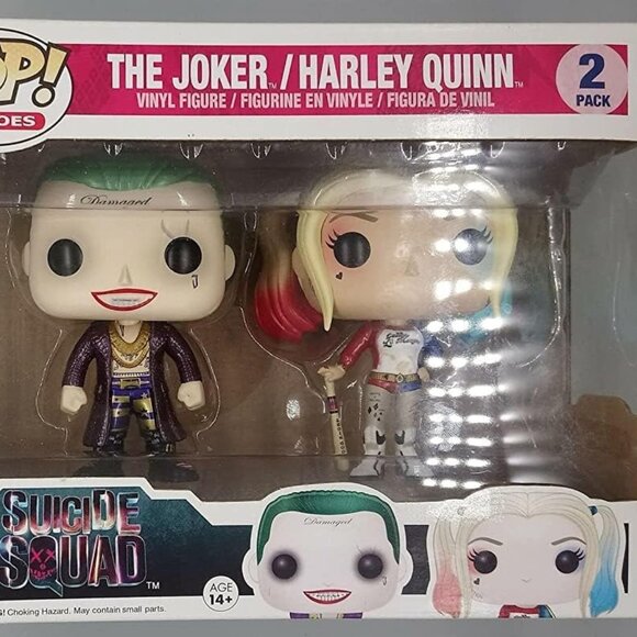 Dynamic Duo! Funko Pop! The Joker / Harley Quinn 2-Pack (FYE Exclusive) - Picture 1 of 2